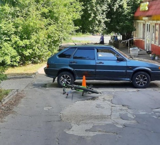 В Кирово-Чепецке водитель ВАЗ сбил 14-летнего велосипедиста